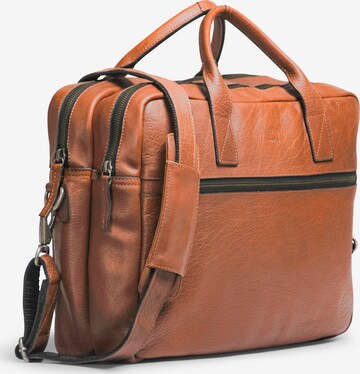 still Nordic Document Bag 'Clean Brief 2 room 15"' in Brown