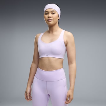 Bustier Soutien-gorge de sport 'Puma x Hyrox Pwrmode' PUMA en violet : devant