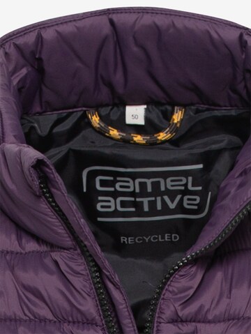 CAMEL ACTIVE Vest in Purple