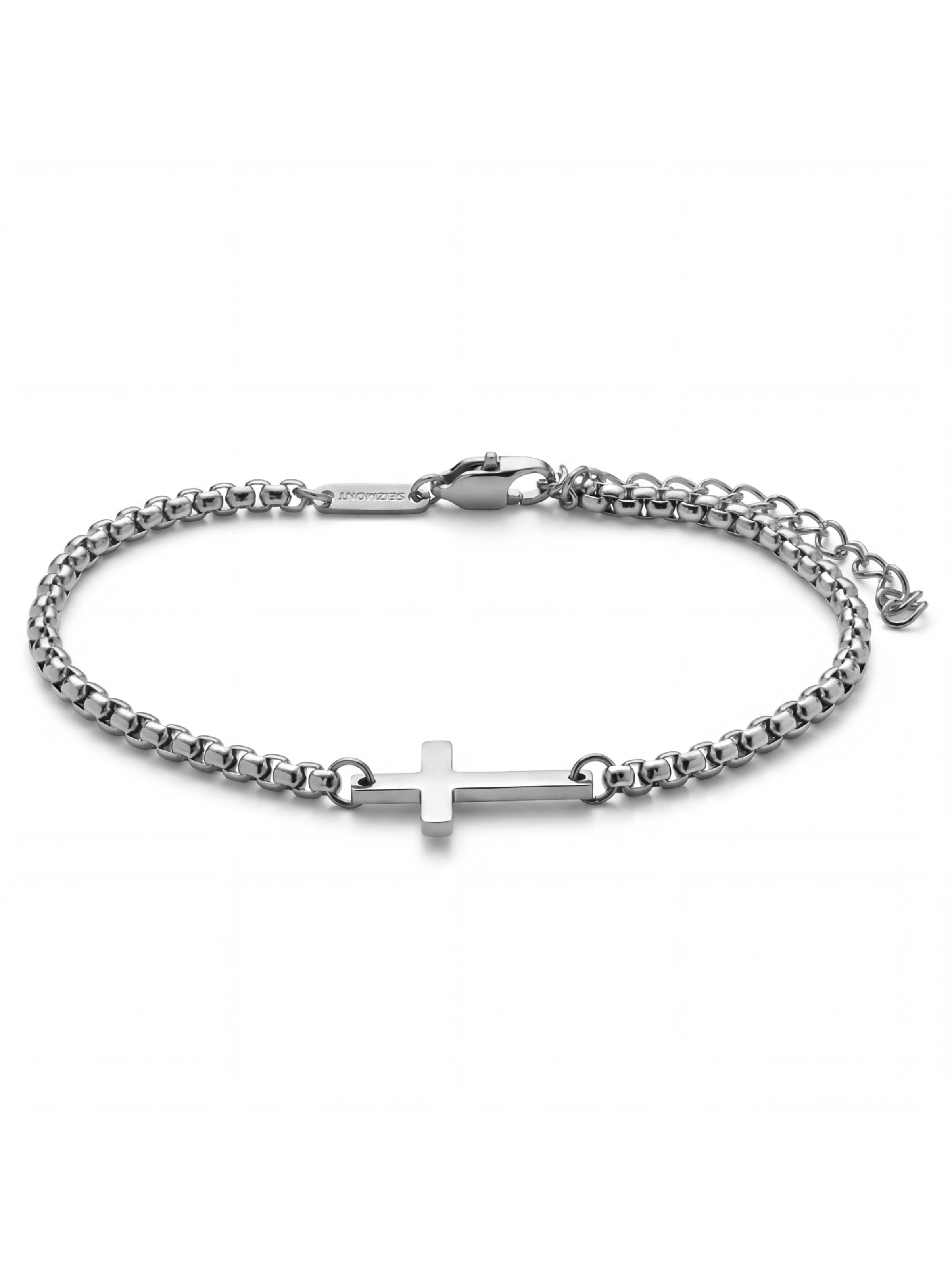 Seizmont Armband 'New Classics'‌ in Silber: Vorderseite