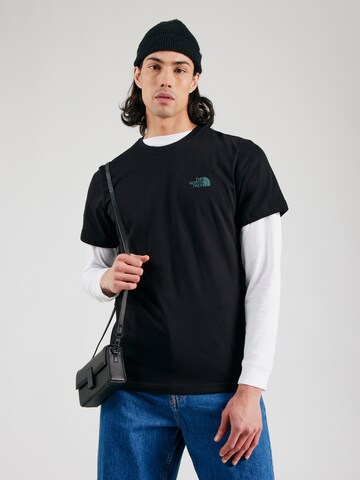 THE NORTH FACE - Camiseta 'Tailgrid Infill' en negro