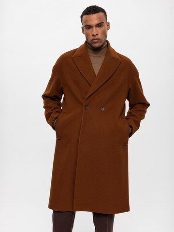 Manteau mi-saison Antioch en marron