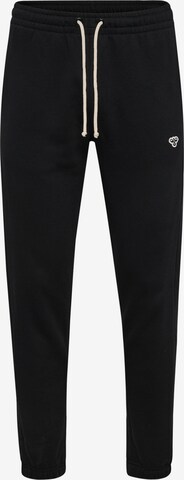Hummel Tapered Pants 'Bee' in Black: front