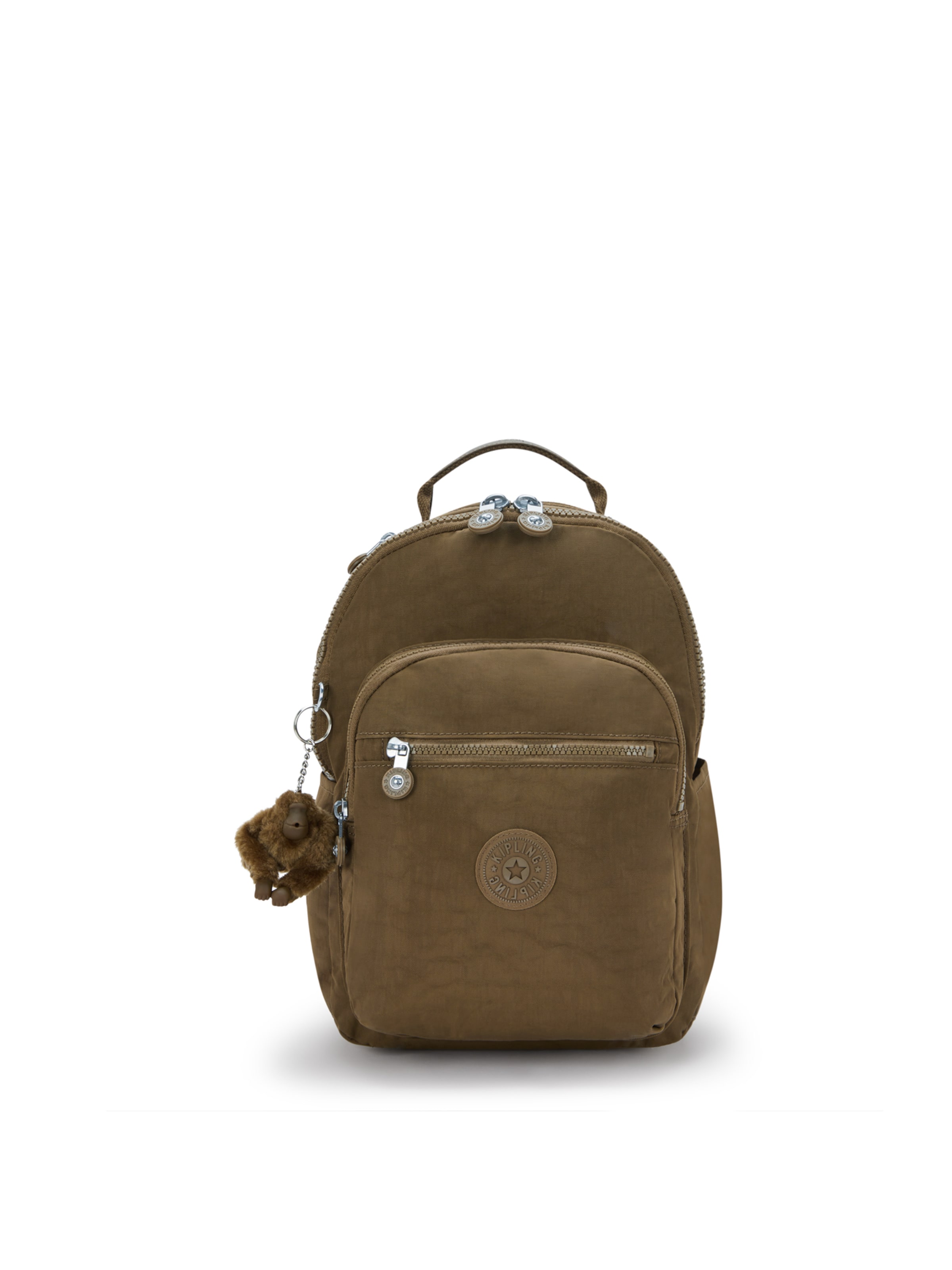 KIPLING Mochila 'Seoul S' em oliveira, Vista do artigo
