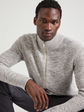 Vestes en maille 'Vince' SELECTED en gris