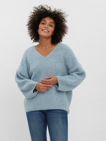 VERO MODA Sweater 'Bonny' in Blue: front