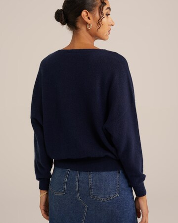 WE Fashion Pullover in Blau