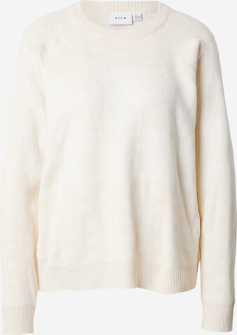 Pull-over 'JOSIE' VILA en beige : devant