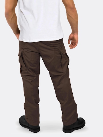 Regular Pantalon outdoor 'Trooper' normani en marron