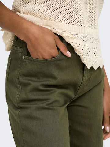 JDY Regular Jeans 'CARINA' in Groen