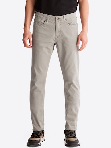 TIMBERLAND Regular Broek in Beige: voorkant