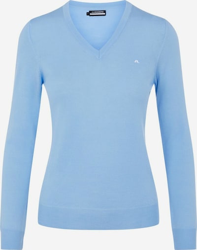 J.Lindeberg Pull-over en bleu, Vue avec produit