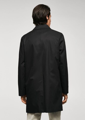 MANGO MAN Between-Seasons Coat 'Chayton' in Black