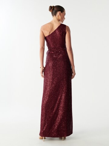 BWLDR Kleid 'CATIA' in Rot: Rückseite