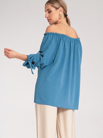 Figl Blouse 'M1133' in Blue