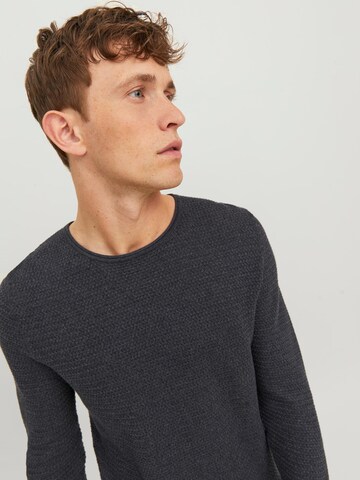 JACK & JONES Pullover 'Miguel' i grå