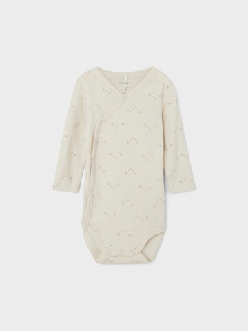 Barboteuse / body 'Rainy Day' NAME IT en beige