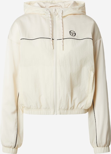 XS dydžio Demisezoninė striukė 'Metropolitan' iš Sergio Tacchini, spalva – kremo / juoda, Prekių apžvalga