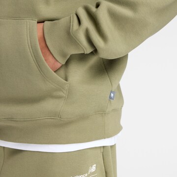 Sweat-shirt new balance en vert