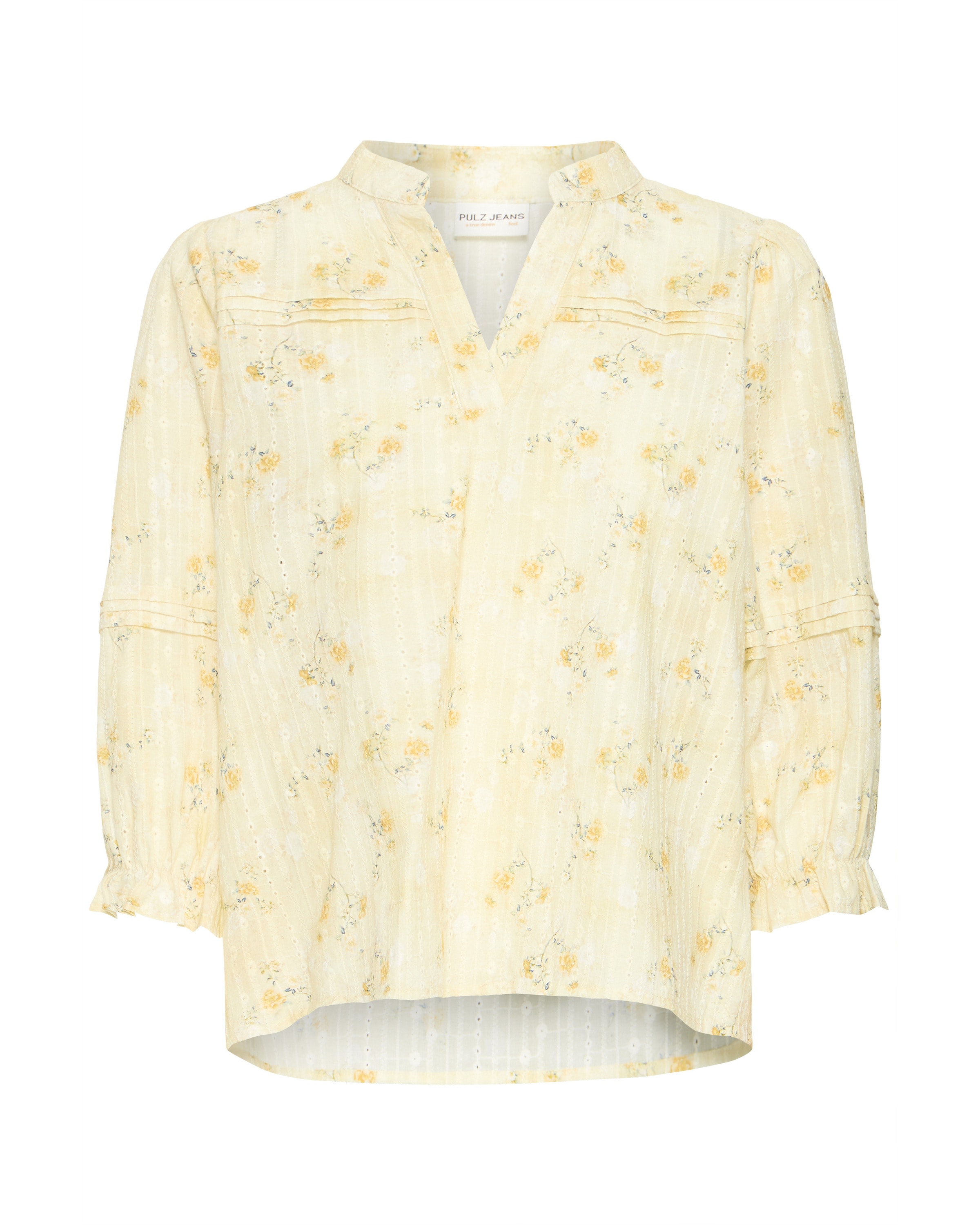 Pulz Bluse 'PZBELLAROSE' i gul: forside