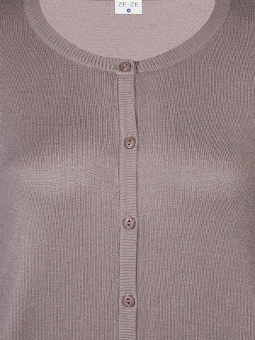 ze-ze Gebreid vest 'Norma 106' in Beige