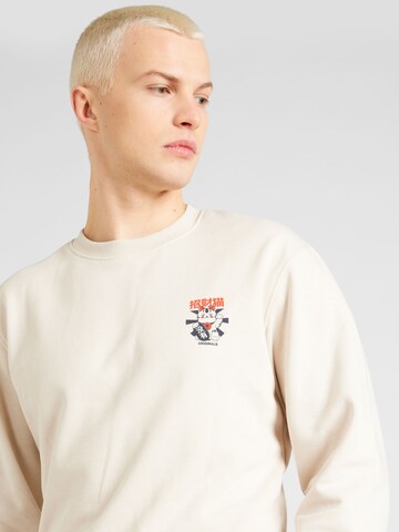 JACK & JONES Sweatshirt 'MAKI' in Beige