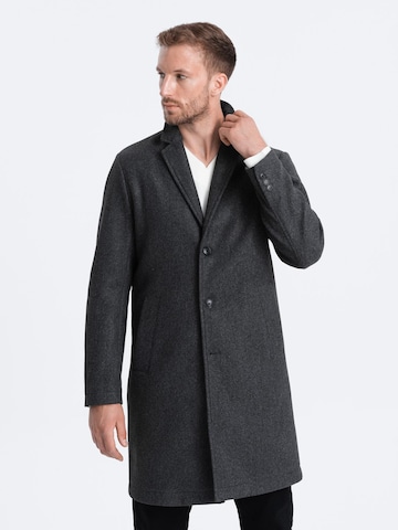 Ombre Between-Seasons Coat in Grey