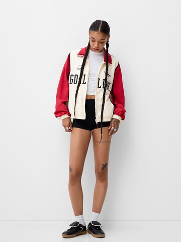 Bershka Tussenjas in Rood
