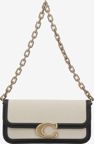 Borsa a spalla di COACH in beige