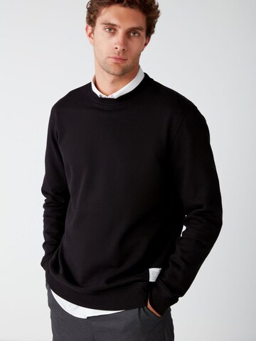 Grimelange - Sudadera 'Travis' en negro: frente