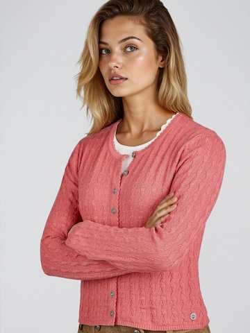 Cardigan 'Hummeltal' SPIETH & WENSKY en rouge