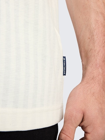 TOM TAILOR - Camiseta en blanco
