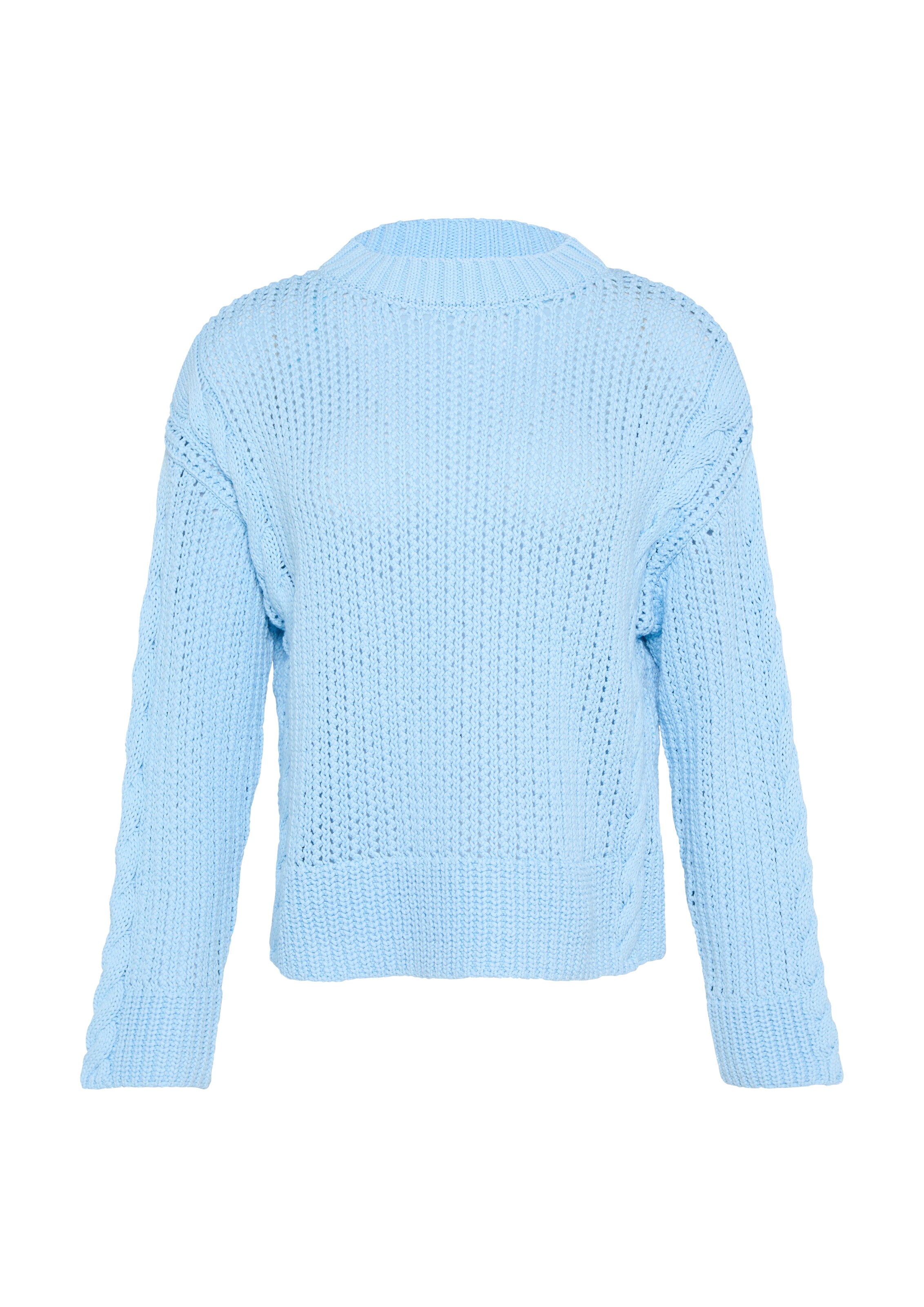 COMMA Pull-over en azur, Vue avec produit