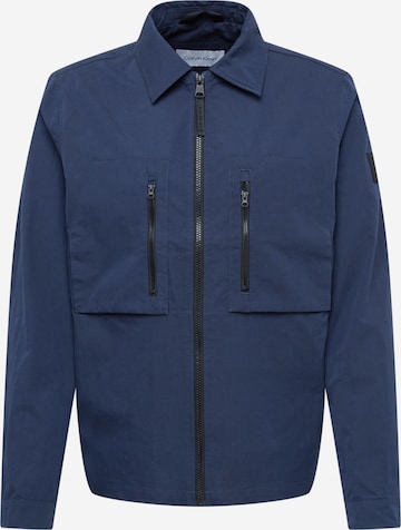 Calvin Klein Between-Season Jacket in Blue: front