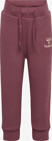 Hummel Sports trousers in Red: front