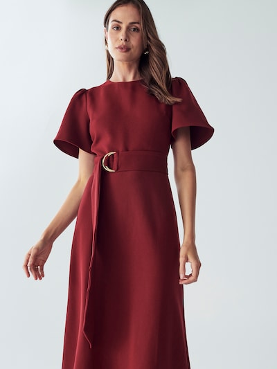 Willa Рокля за коктейл 'Shila' в карминено червено, Преглед на продукта