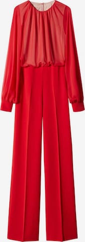 MANGO Jumpsuit 'Miller' in Red: front