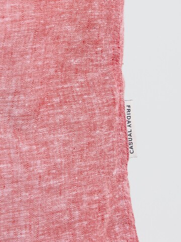 Casual Friday Regular fit Button Up Shirt ' CFAnton ' in Red