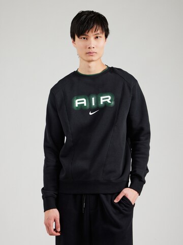 Nike Sportswear Sweatshirt 'AIR' i sort: forside