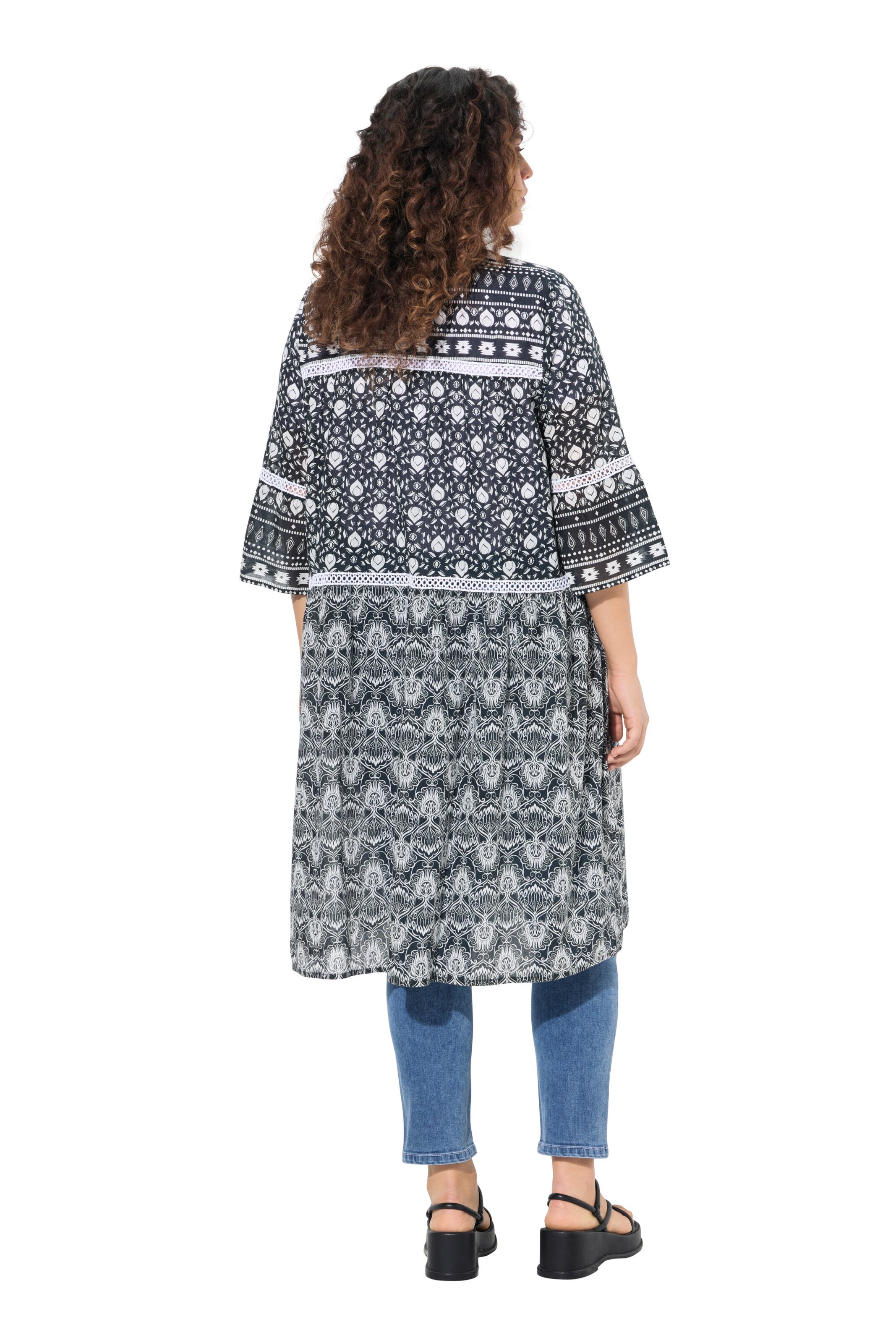 Ulla Popken Tuniek in Zwart