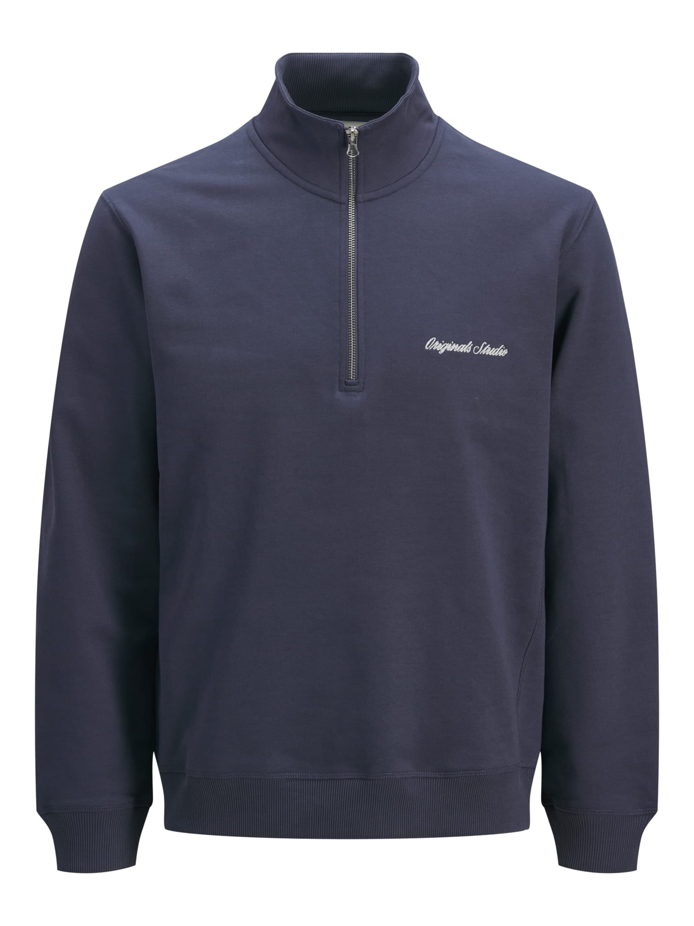 Jack & Jones Junior Sweatshirt 'Norrebro' in Blauw: voorkant