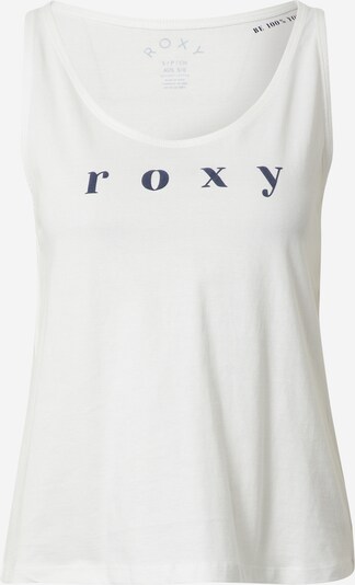 ROXY Haut 'CLOSING PARTY WORD' en bleu marine / blanc, Vue avec produit