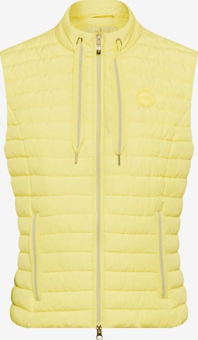 Olsen Vest in Yellow: front