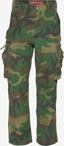 Molecule Baggy Gargohousut värissä vihreä: etupuoli