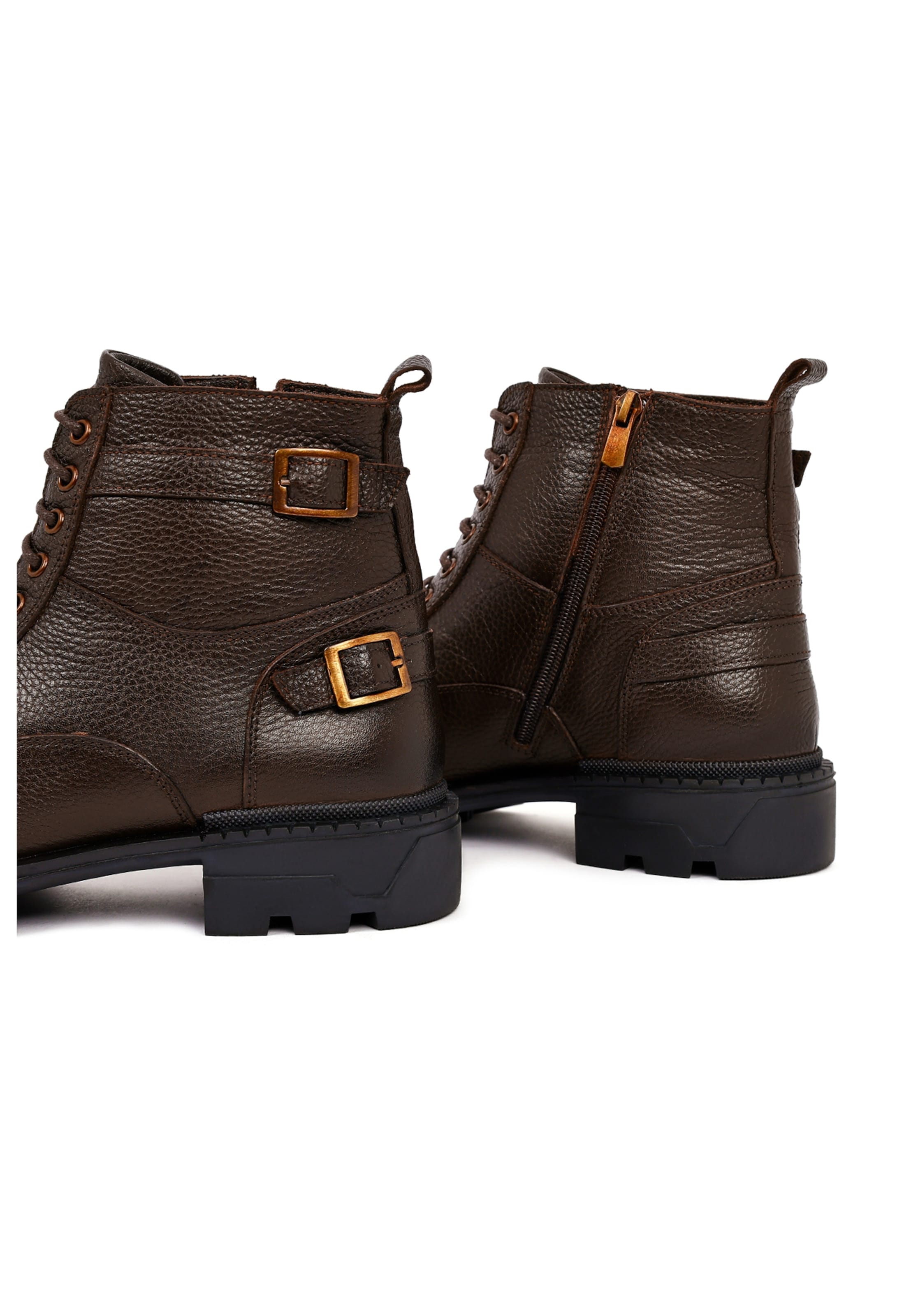 Derimod Buty sznurowane w kolorze brązowy
