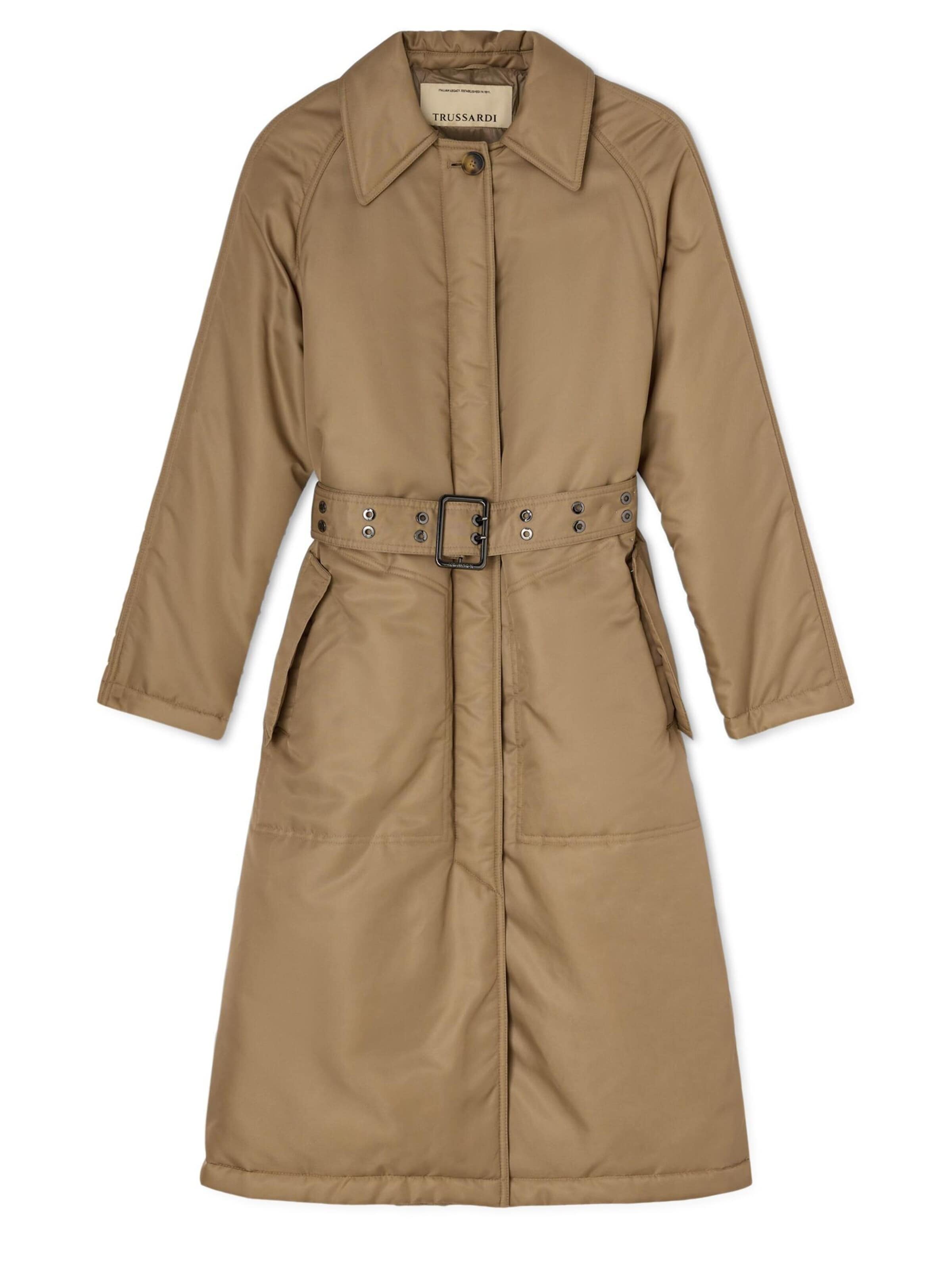 Trussardi - Chaqueta de invierno en beige: frente