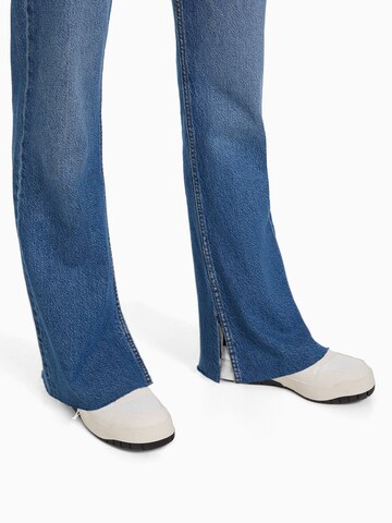 Wide leg Jeans di Bershka in blu