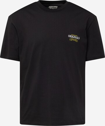 T-Shirt 'COZY' JACK & JONES en noir : devant