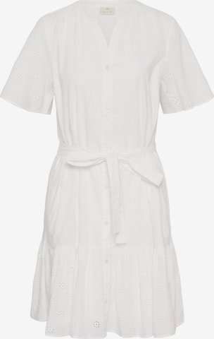 Kaffe - Vestido 'Fiona' em branco: frente