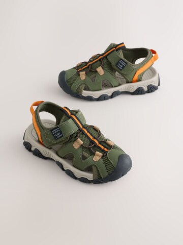 Next Buty otwarte w kolorze zielony